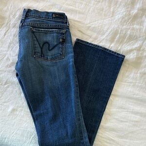 Citizens Of Humanity Dark Blue Boyfriend Jeans
